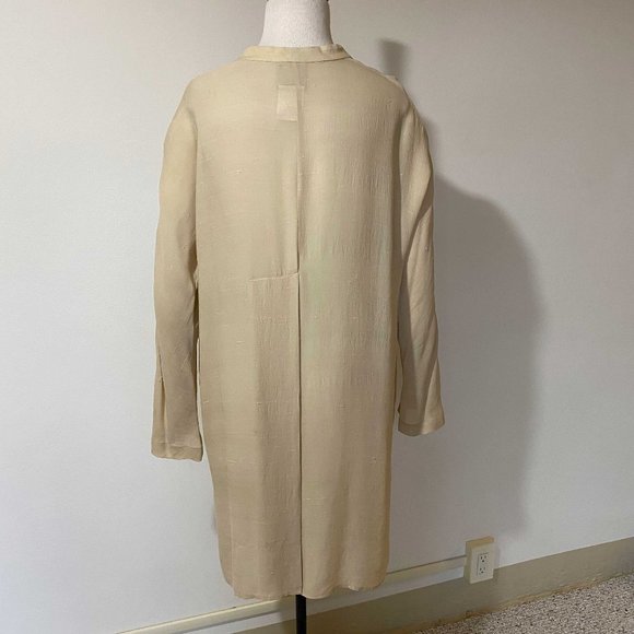 Vintage Sara Sturgeon Jacket & Skirt - Cream Silk - Size Medium - Picture 4 of 16